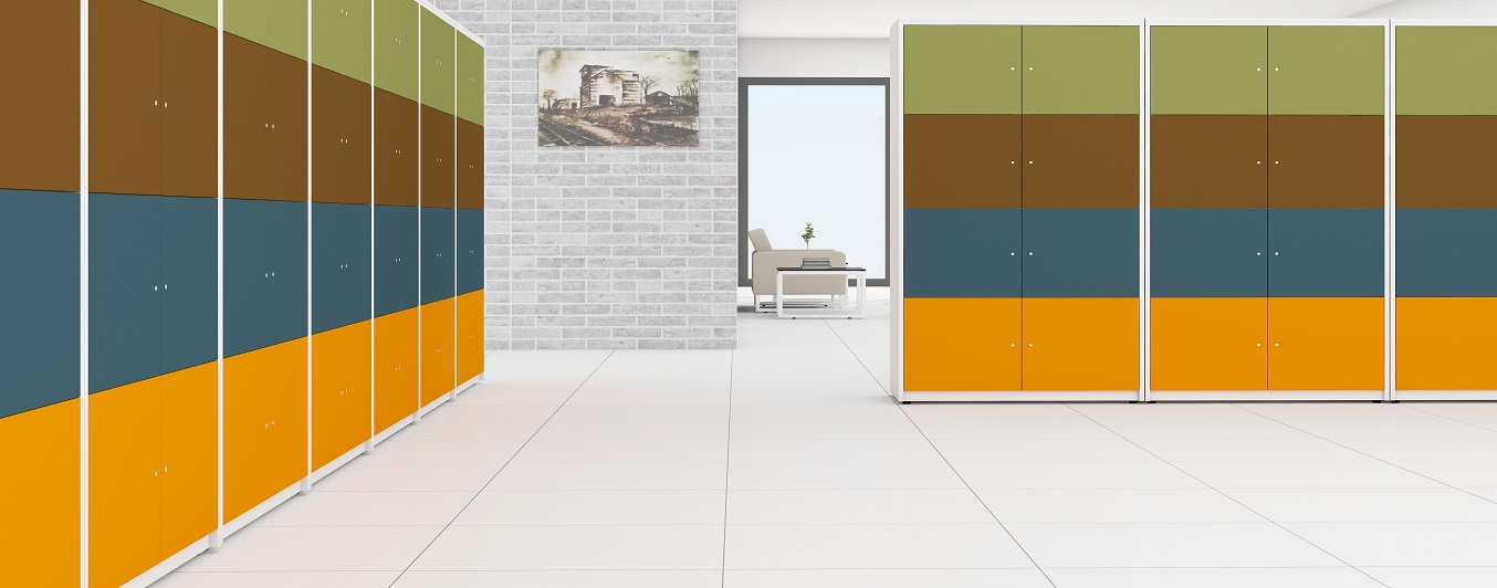 Metal cabinet storage